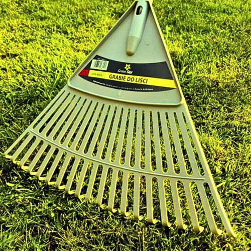 Grabie do liści wachlarzowe plastikowe Green Star