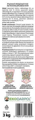 Plonar Efekt uniwersalny eko nawóz granulowany 3 kg