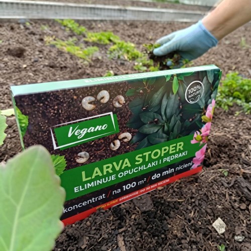 Nicienie na opuchlaki i pędraki Larva Stoper 50 mln Vegano