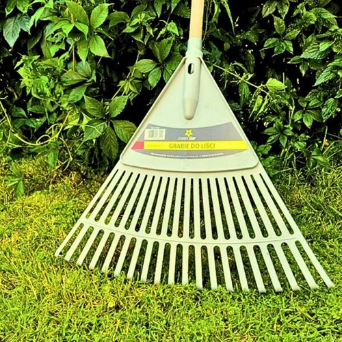 Grabie do liści wachlarzowe plastikowe Green Star