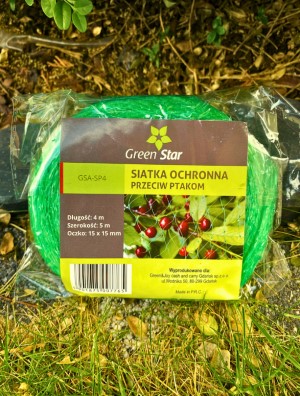 Siatka ochronna przeciw ptakom 5x4 m Green Star