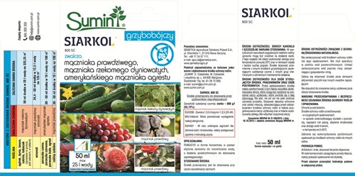 Siarkol 800 SC 50 ml