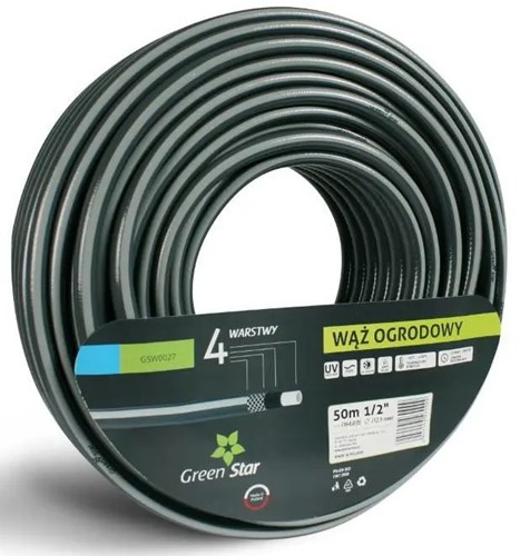 Wąż ogrodowy 1/2" 50 m Green Star