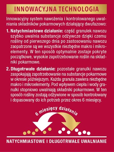 Nawóz do róż długo działający 850 g Compo