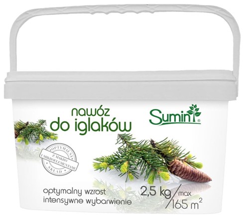 Nawóz do iglaków z mikroskładnikami 2,5 kg Sumin