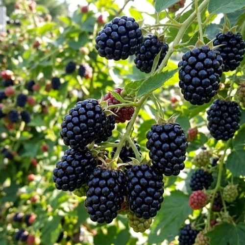 Jeżyna bezkolcowa Black Satin sadzonka 1 szt.