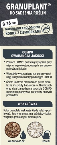 BIO Granuplant do sadzenia roślin 8-16 mm 10 l Compo