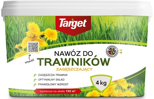 Nawóz do trawnika zagęszczający 4 kg Target
