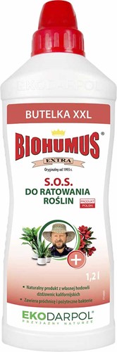 Biohumus Extra do ratowania roślin S.O.S 1,2 litra