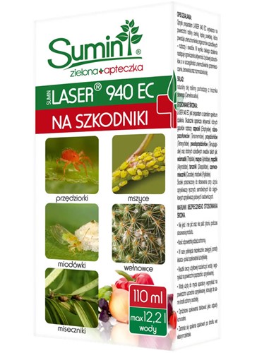 Laser 940 EC oprysk na szkodniki 110 ml Sumin