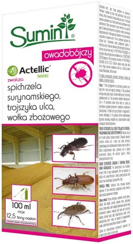 Actellic 500 EC oprysk na szkodniki zbóż 100 ml