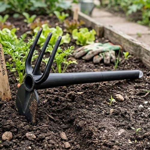 Motyczko grabki Small Garden Tool – Green Star