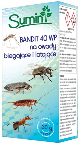 Bandit 40 WP oprysk na insekty 30 g Sumin