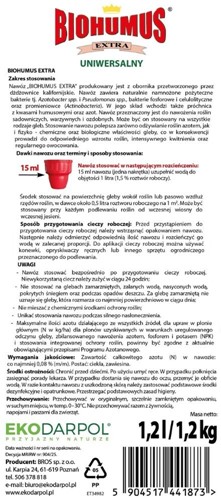 Biohumus Extra Uniwersalny 1,2 litra