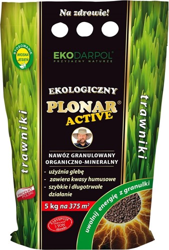 Plonar Active do trawnika eko nawóz granulowany 5 kg