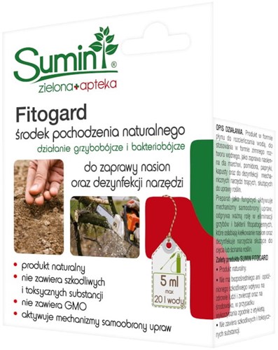 Fitogard - zaprawa nasienna i środek dezynfekujący 5 ml