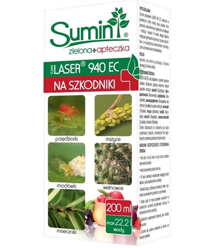 Laser 940 EC oprysk olejowy na szkodniki 200 ml