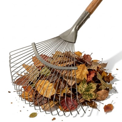 Grabie do liści wachlarzowe metalowe Green Star