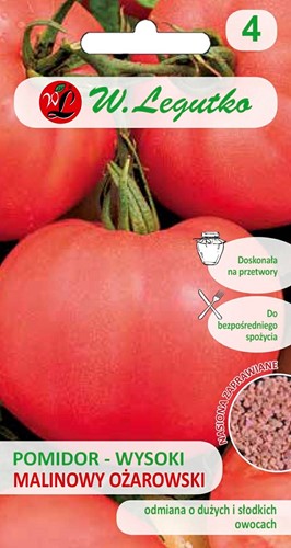 Pomidor gruntowy Malinowy Ożarowski 0,5 g