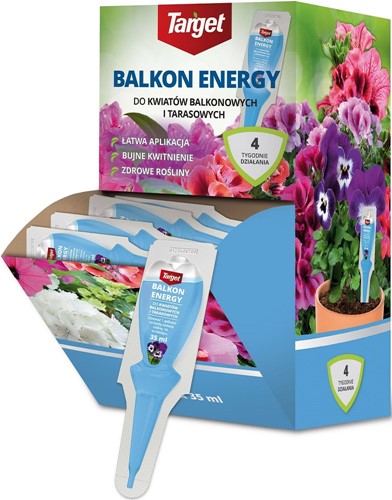 Odżywka w aplikatorze do kwiatów Balkon Energy 35 ml