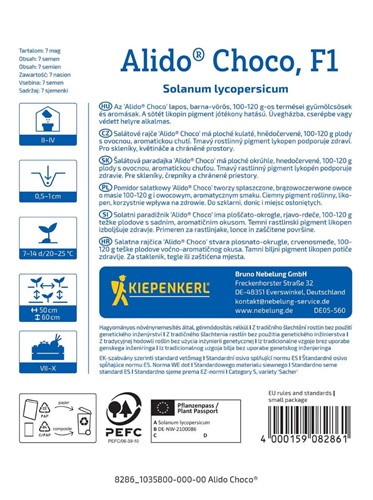 Pomidor czekoladowy Alido Choco odporny na choroby