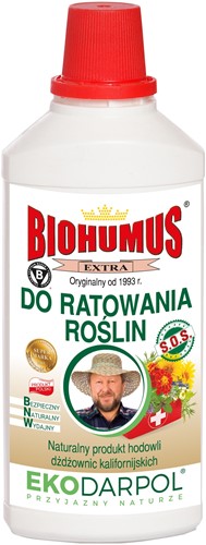 Biohumus Extra do ratowania roślin S.O.S 1 litr
