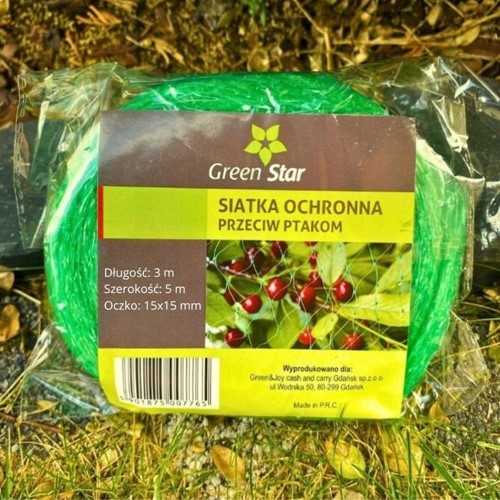 Siatka ochronna przeciw ptakom 3x5 m Green Star