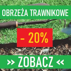 Obrzeża Trawnikowe - Obniżka 20%