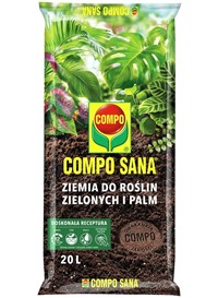 Ziemia do roślin zielonych i palm Compo Sana 20 l