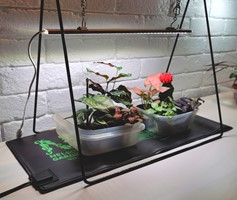 Lampa do roślin LED świetlówka 39 cm z adapterem