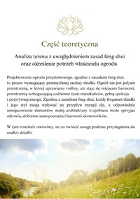 Projektowanie ogrodu z elementami Feng Shui - e-book