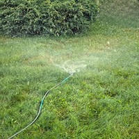 Zraszacz obrotowy 3-ramienny na szpilce Green Star