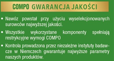 Nawóz do bambusów i traw długo działający 850 g Compo