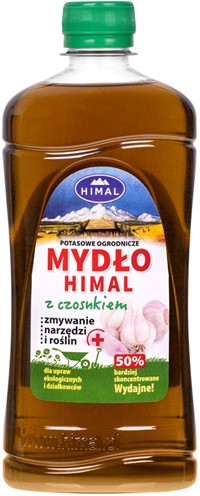 Mydło potasowe ogrodnicze z czosnkiem 500 ml Himal