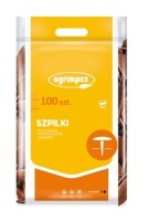 Szpilki do mocowania agrowłókniny 100 szt. czarne