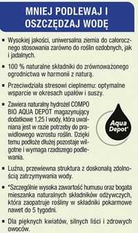 Bio Aqua Depot ziemia uniwersalna z hydrożelem 20 l Compo