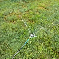 Zraszacz ogrodowy przenośny z podstawką Green Star