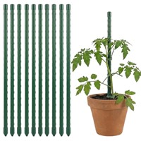 Tyczki PCV zielone 90 cm – zestaw 10 szt. Green Star