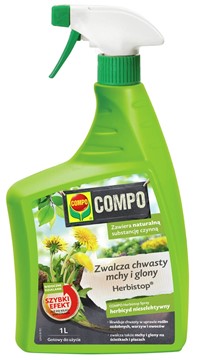 Herbistop Spray oprysk na chwasty, mech i glony 1 l Compo
