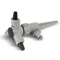 Zraszacz obrotowy 3-ramienny na szpilce Green Star