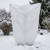 Kaptur zimowy ochronny na rośliny biały 2,2 m x 2,4 m 1 szt.