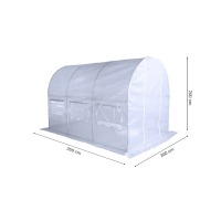 Tunel Foliowy 200x350 cm biały