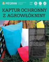 KAPTUR OCHRONNY 100x160cm 1szt. turkusowy