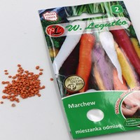 Marchew kolorowa - nasiona otoczkowane 400 szt.