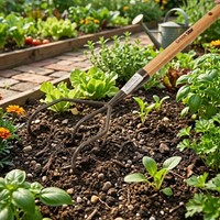 Pazurki ogrodowe z drewnianą rączką Pro Natura – Green Star