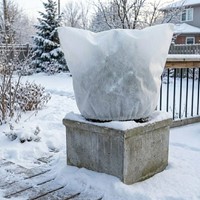 KAPTUR OCHRONNY Z AGROWŁÓKNINY 80x120cm 2szt. biały