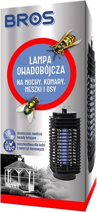 Lampa owadobójcza na komary, muchy, meszki i osy Bros