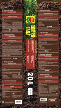 Ziemia do siewu i pikowania z ukorzeniaczem 20 l Compo Sana