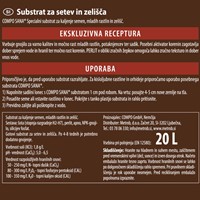 Ziemia do siewu i pikowania z ukorzeniaczem 20 l Compo Sana