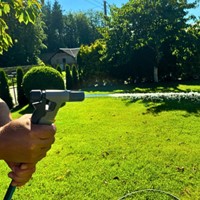 Zraszacz ręczny pistoletowy z regulacją strumienia GreenStar